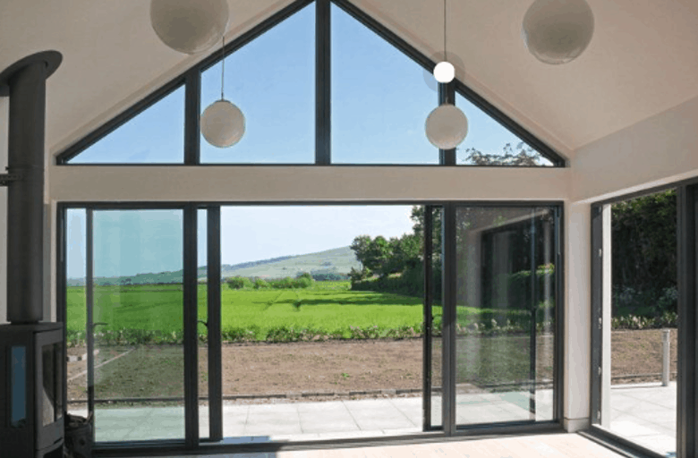 Vinduesparti installeret af Skift Vinduer på Sjælland